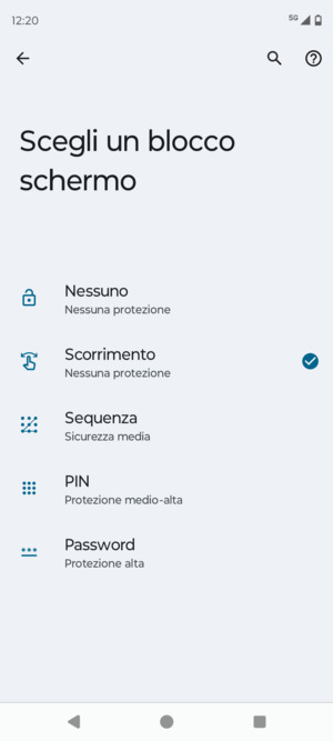 Seleziona Sequenza