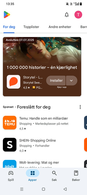 Velg Søk