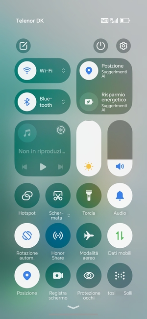 Disattiva Wi-Fi e Bluetooth