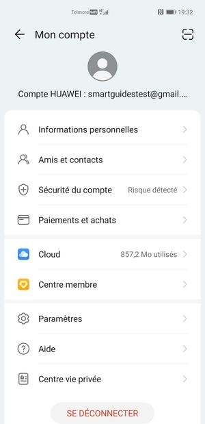 Sélectionnez Cloud