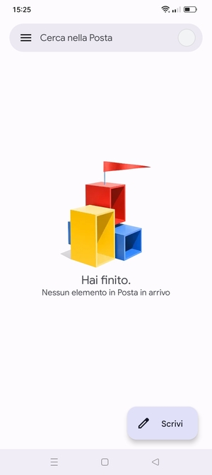 Il tuo account è pronto per l'uso