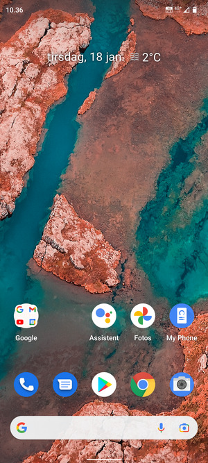 Swipe opad
