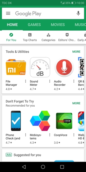 Select the Search bar