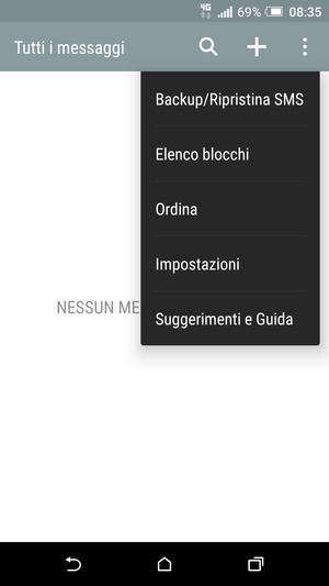 Seleziona Impostazioni