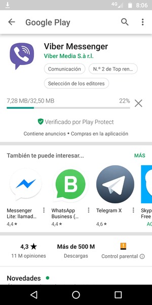 Espere a que el proceso de instalación finalice