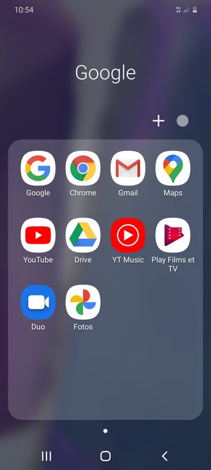 Sélectionnez Gmail