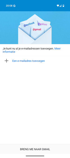 Selecteer Een e-mailadres toevoegen