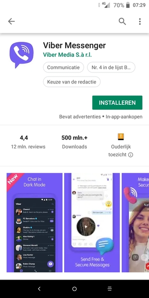 Selecteer INSTALLEREN