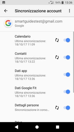 I tuoi contatti di Google verranno ora sincronizzati con il tuo Xperia
