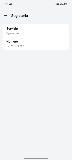 Seleziona Numero
