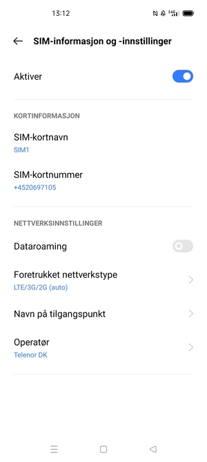 Velg Navn på tilgangspunkt