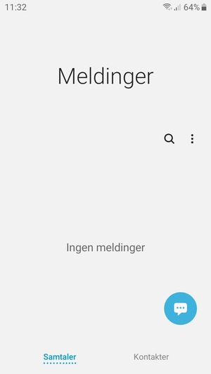 Velg menyknappen