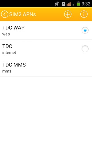 Select the Menu button