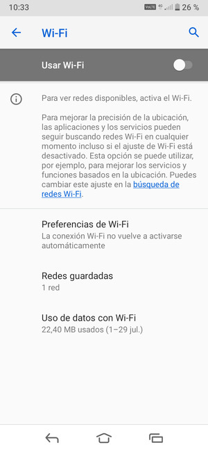 Active Usar Wi-Fi