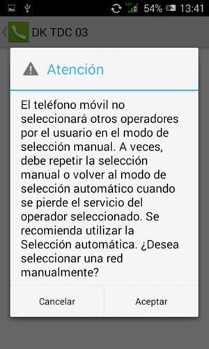 Seleccione Aceptar