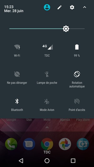 Sélectionnez Wi-Fi