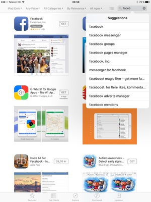 Enter the app name