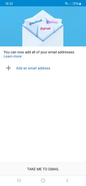 Select Add an email address