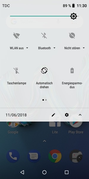 Stellen Sie die Helligkeit auf das erforderliche Niveau