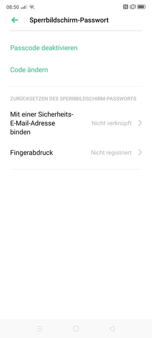 Ihr Handy ist jetzt mit einer Bildschirmsperre gesichert