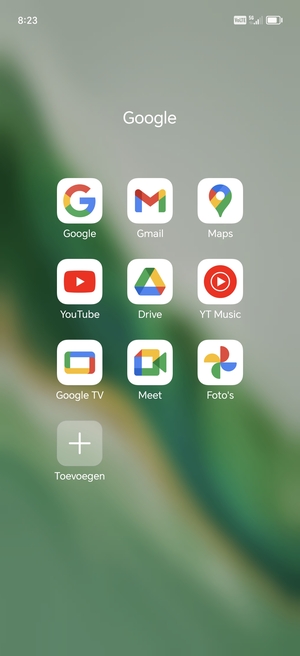 Selecteer Gmail