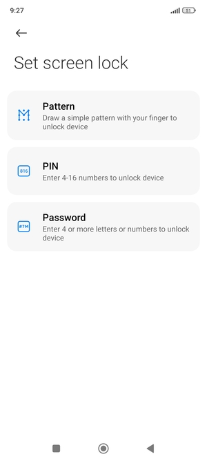 Select Pattern