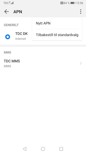 Velg Tilbakestill til standardvalg