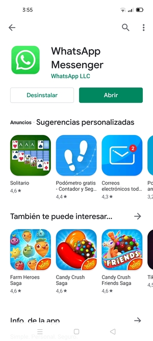 Seleccione Abrir