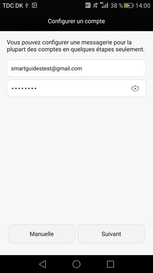 Saisissez votre adresse Gmail ou Hotmail et votre mot de passe. Sélectionnez Suivant