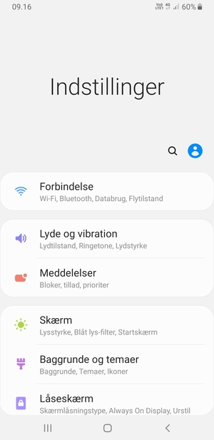 Vælg Forbindelse