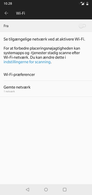 Aktiver Wi-Fi