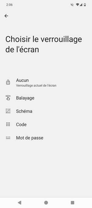Sélectionnez Schéma