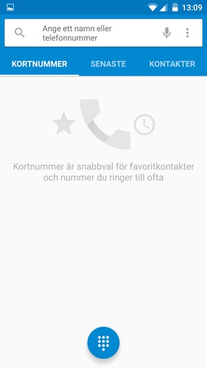 Välj Knappsats