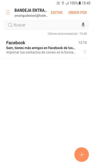 Su Hotmail está listo para usar