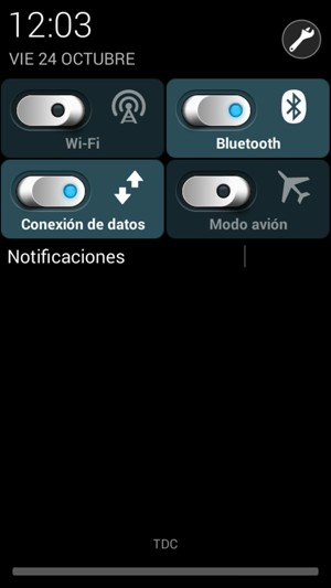 Desactive Bluetooth