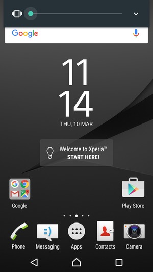 Continue to press for vibration mode, which is approved with a short vibration