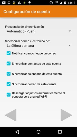 Seleccione SIGUIENTE