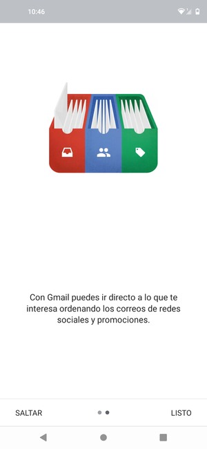 Seleccione LISTO