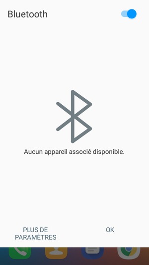 Désactiver le Bluetooth