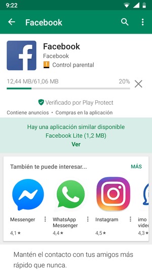 Espere a que el proceso de instalación finalice