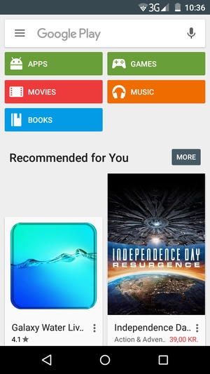 Select the Search bar