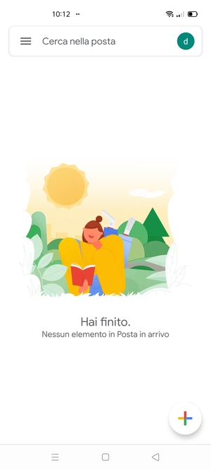 Il tuo account è pronto per l'uso