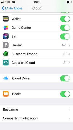 Seleccione Copia en iCloud