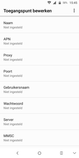 Voer mms-gegevens in