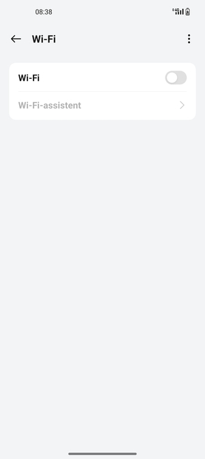Slå på Wi-Fi