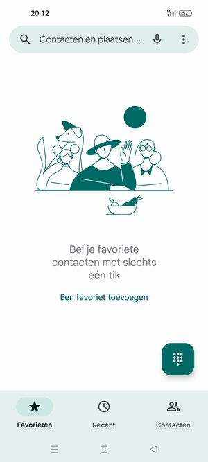 Selecteer Toetsenblok