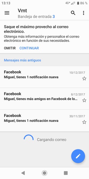 Su cuenta está lista para usar