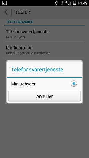 Vælg Min udbyder