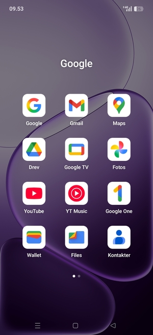 Vælg Gmail