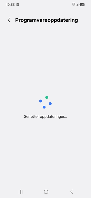 Vent til søket er ferdig